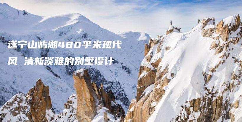 遂宁山屿湖480平米现代风 清新淡雅的别墅设计